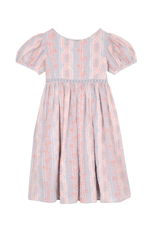 Kids Holly Dress Cobblestone