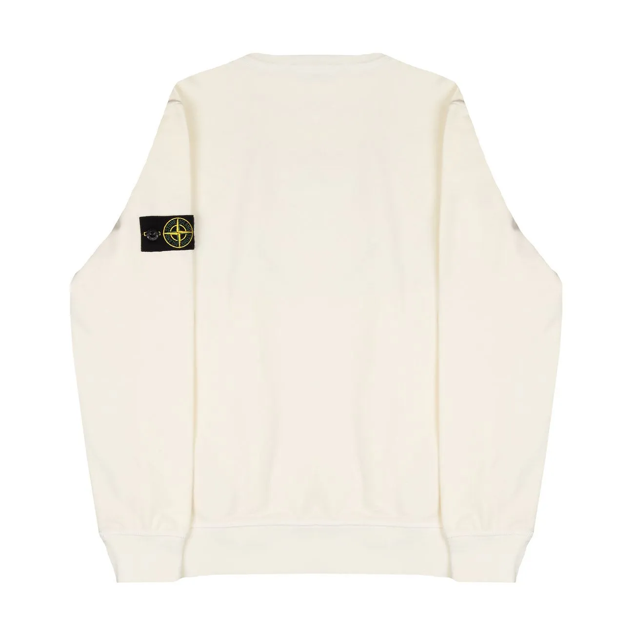 Ivory Zip Pocket Crewneck Kids Sweatshirt