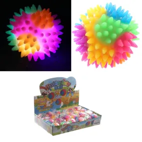 Spiky Light-Up Bouncy Ball for Kids TY579