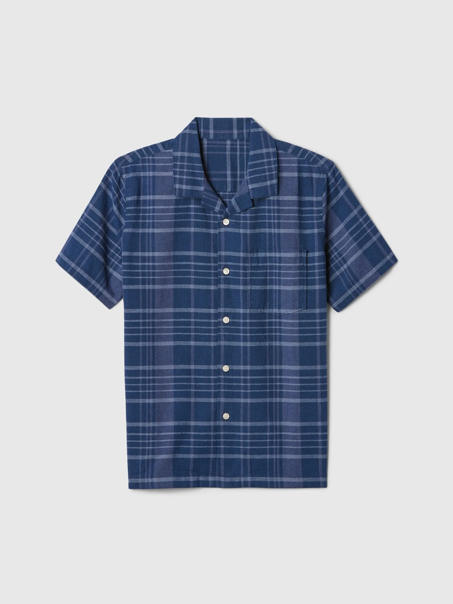 Kids Linen-Blend Vacay Shirt