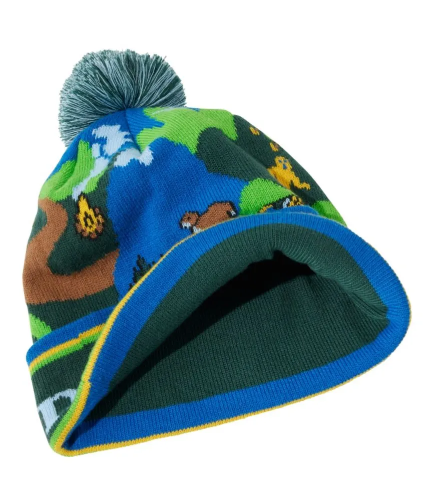 Kids' L.L.Bean Pom Hat, Landscape