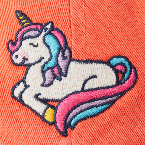 Kids Unicorn Lounging Chill Cap