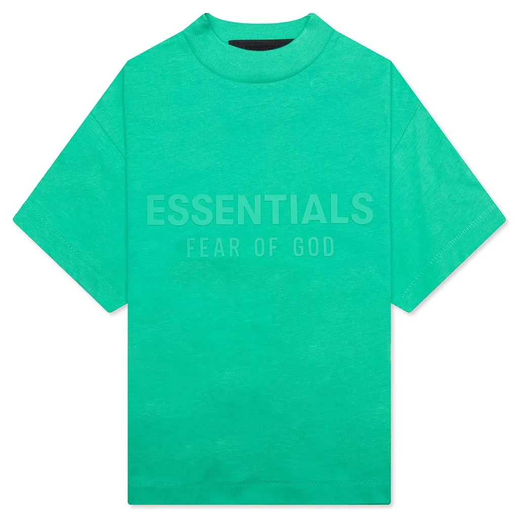 Mint Leaf Kids Short Sleeve Tee