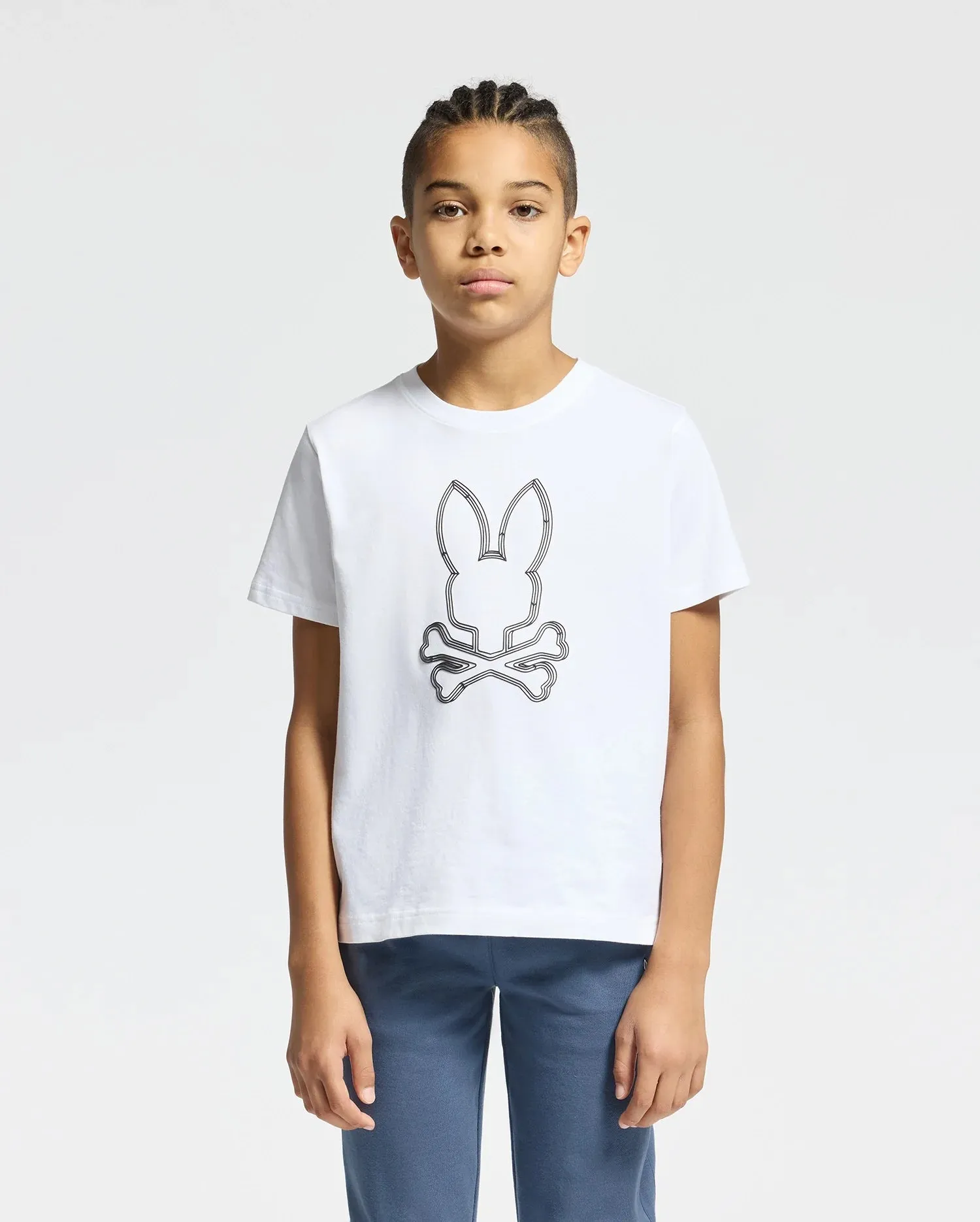 KIDS MONARC FRONT BUNNY GRAPHIC TEE - B0U211E200