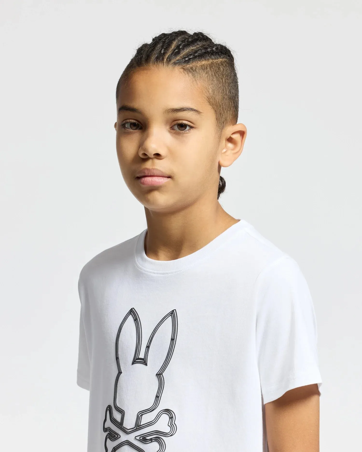 KIDS MONARC FRONT BUNNY GRAPHIC TEE - B0U211E200