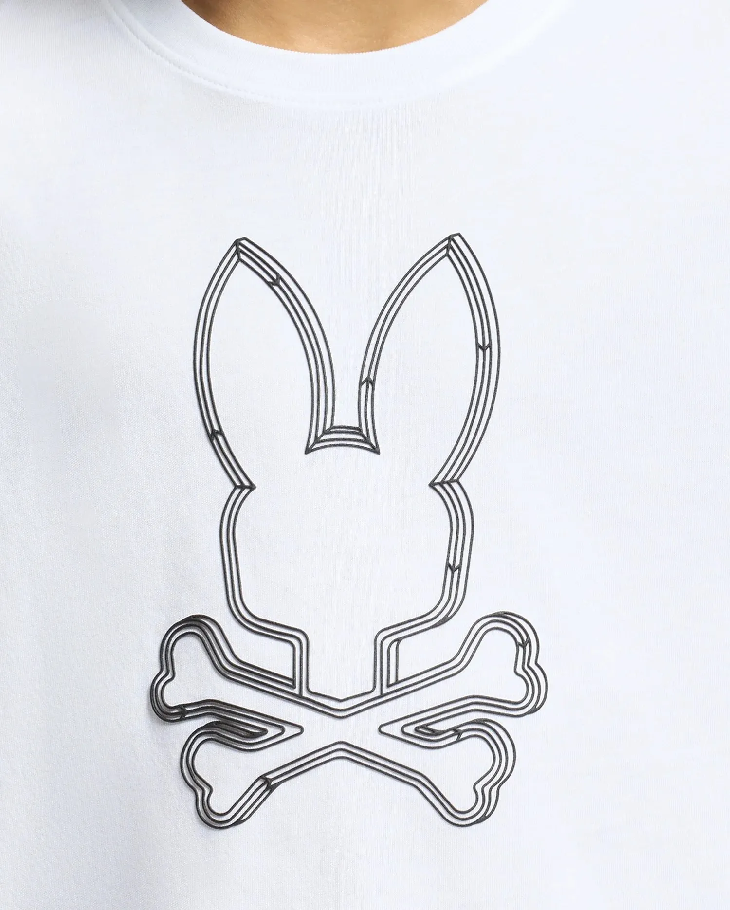 KIDS MONARC FRONT BUNNY GRAPHIC TEE - B0U211E200