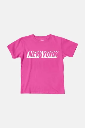 Kids New York Tee Confetti