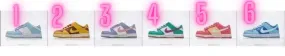 Kids nk dunks 1-6