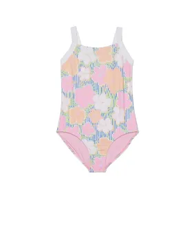 Kids One Piece Swimsuit with Tiny Flowers, Roxy