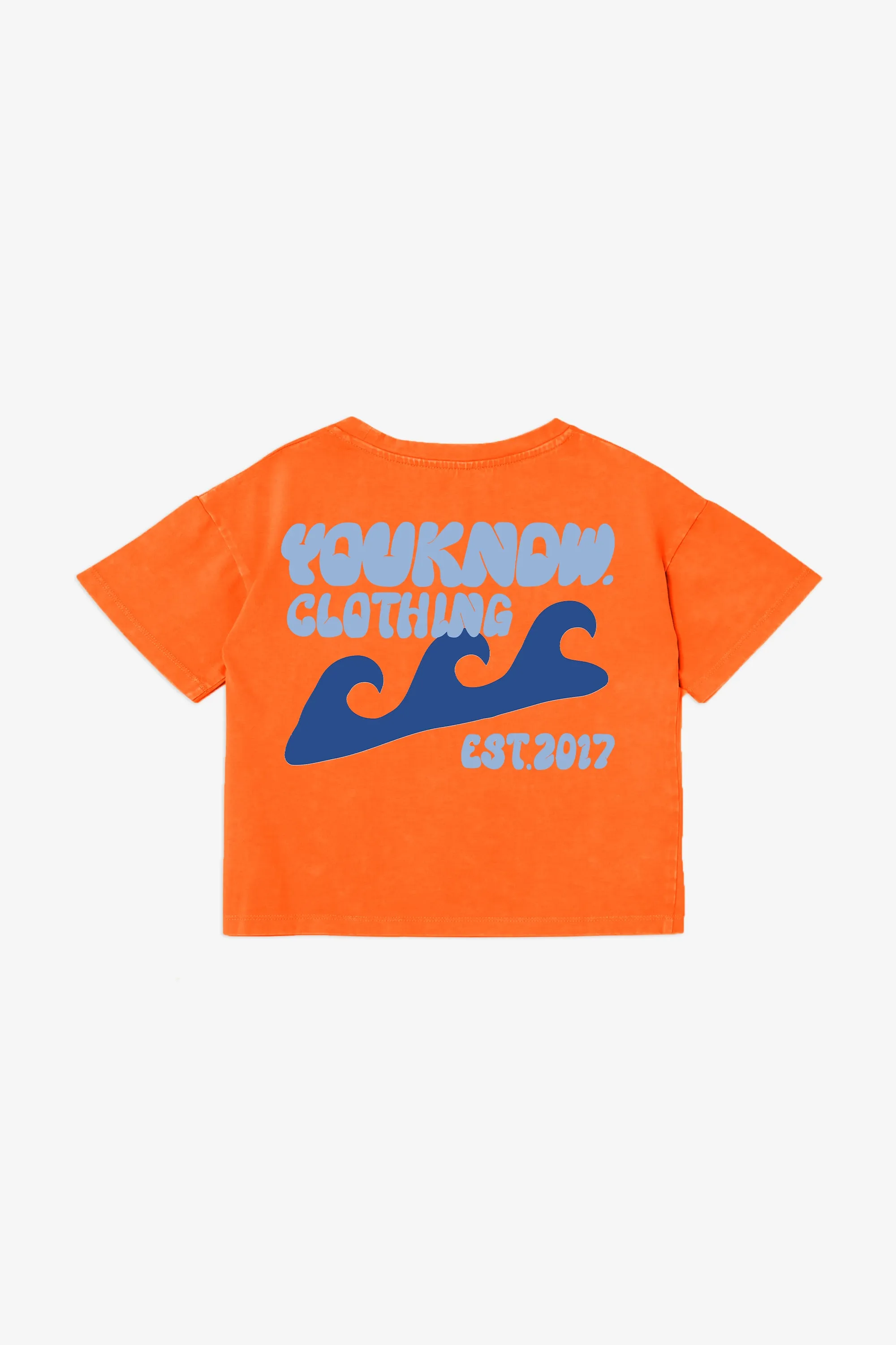 KIDS OVERSIZE TEE | ORANGE