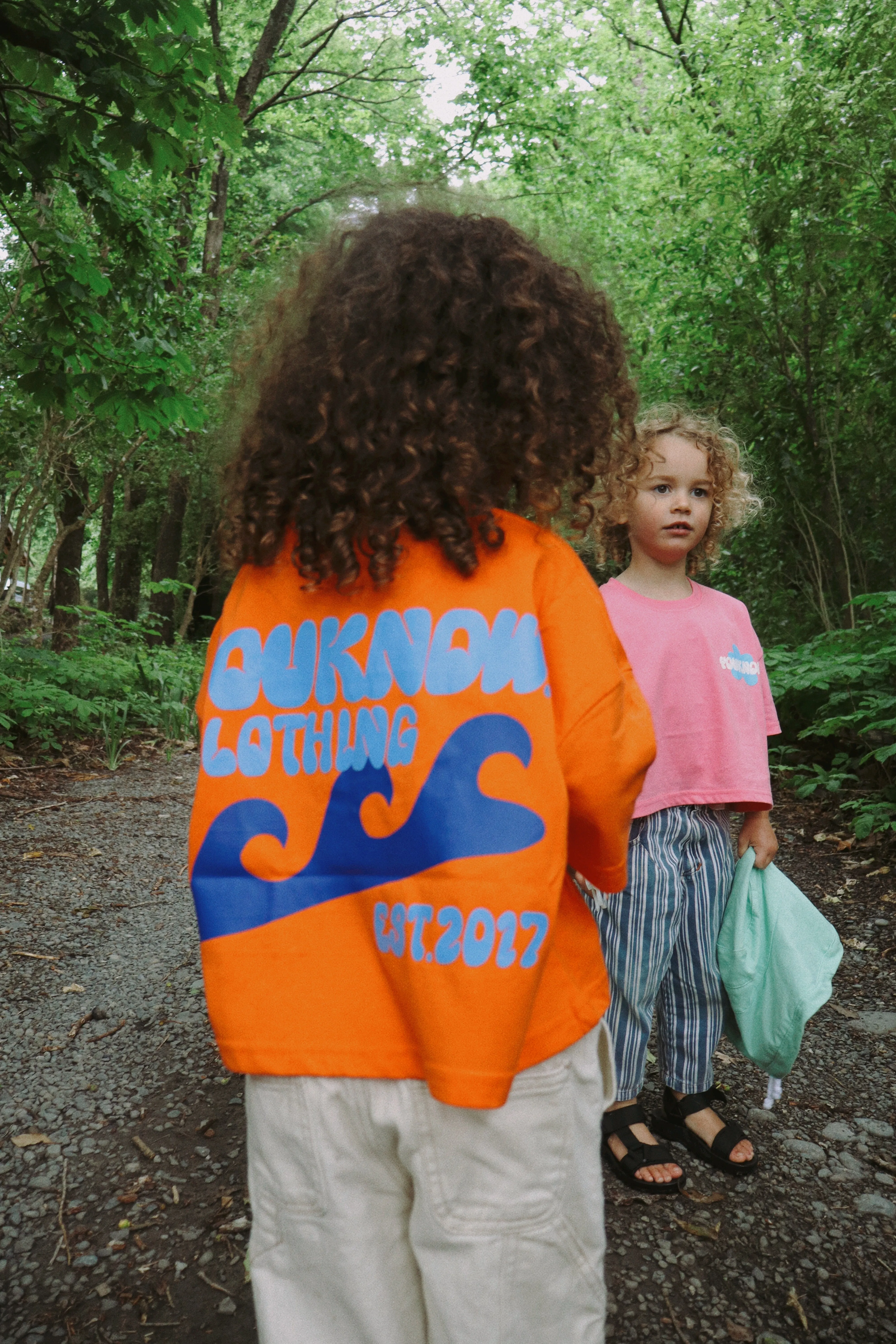 KIDS OVERSIZE TEE | ORANGE