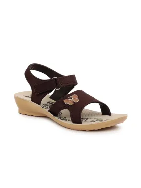 Kids P-Toes Brown Sandal