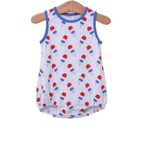 Patriotic Ice Cream Bubble Outfit for Kids by Trotter Street Kids