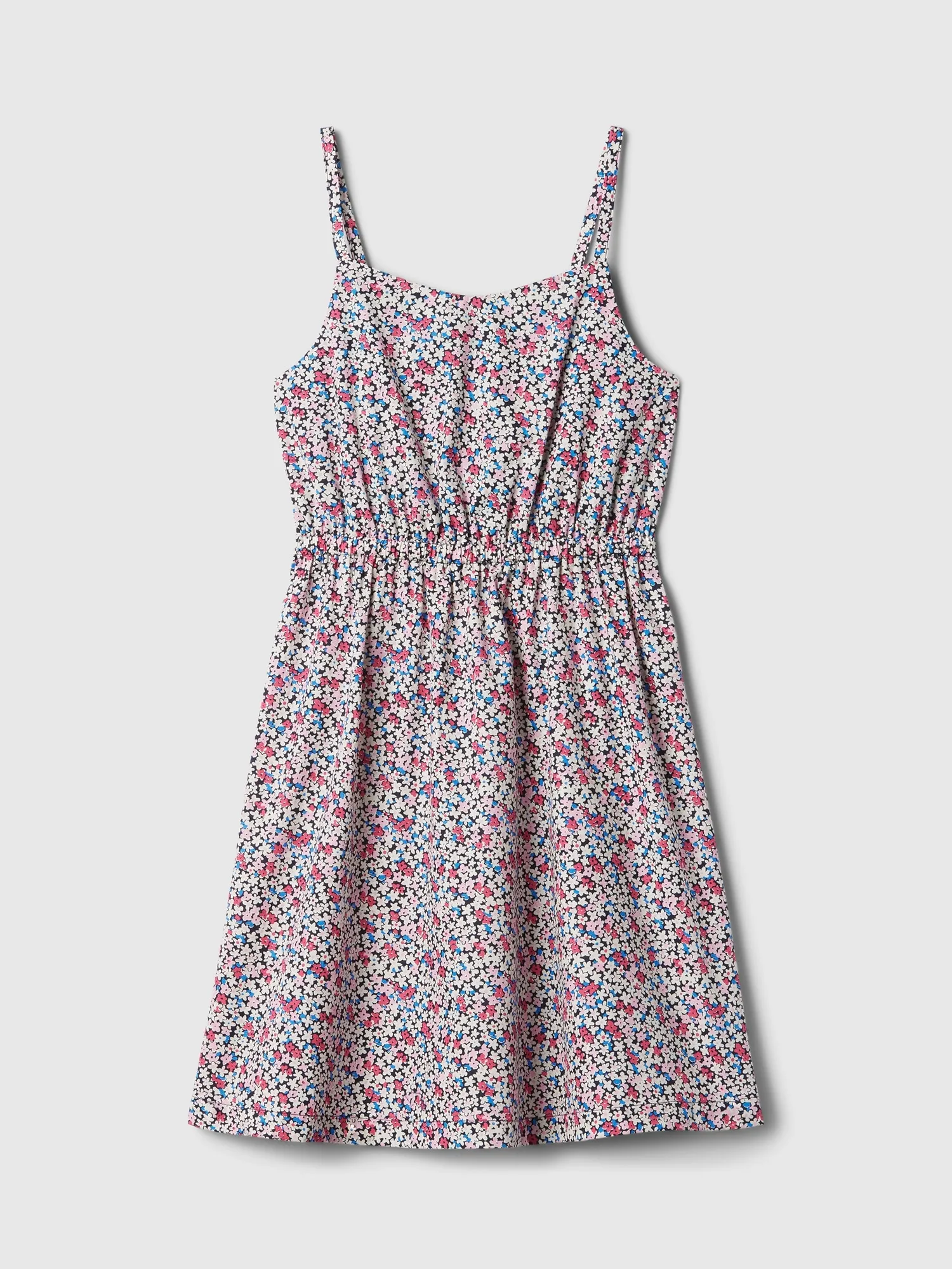 Kids Poplin Bow-Knot Dress