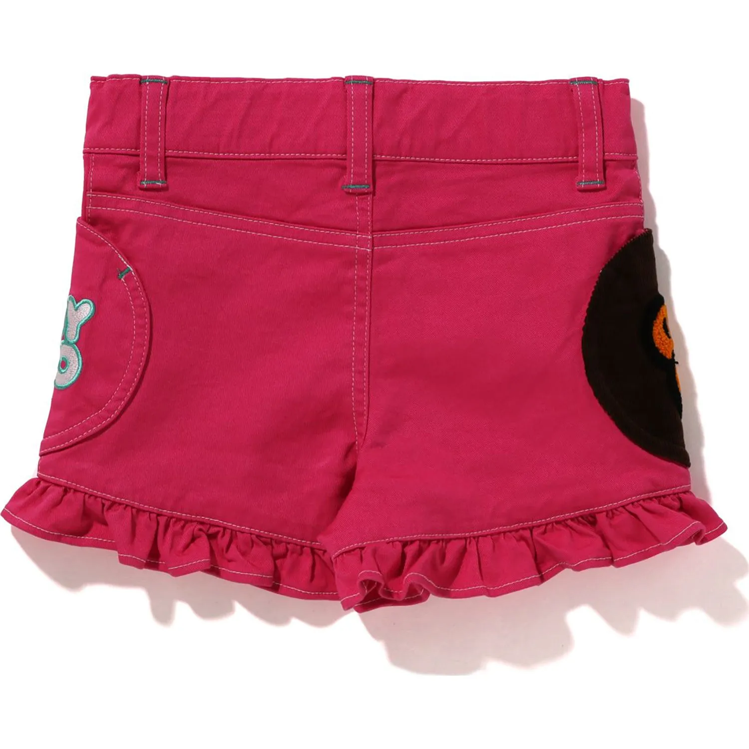 BABY MILO Kids Pocket Frill Shorts