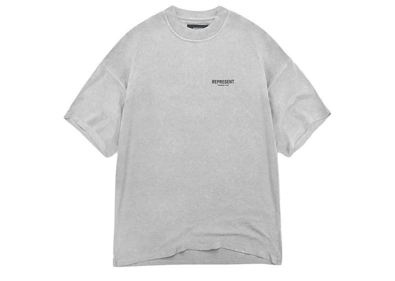 Kids Represent Owners Club T-Shirt Ash Grey/Black