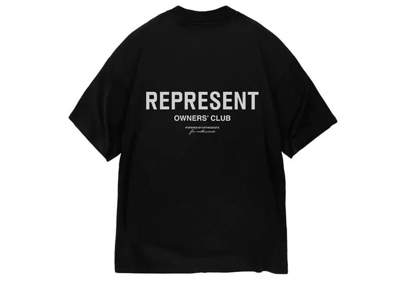 Kids Represent Owners Club T-shirt Black