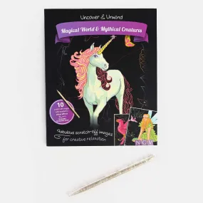 Childrens Scratch Art Book