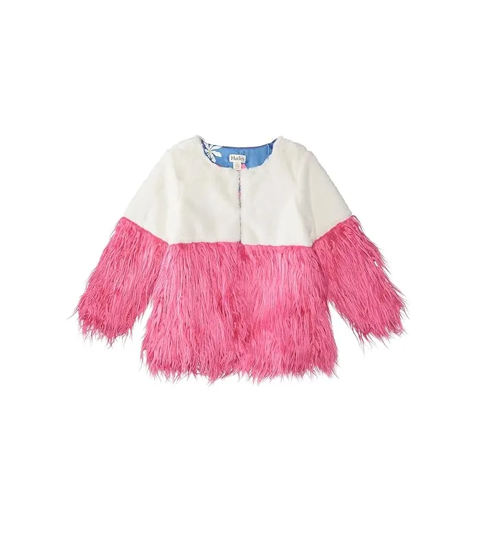 Kids Sheer Faux Fur Jacket (Toddler/Little Kids/Big Kids)