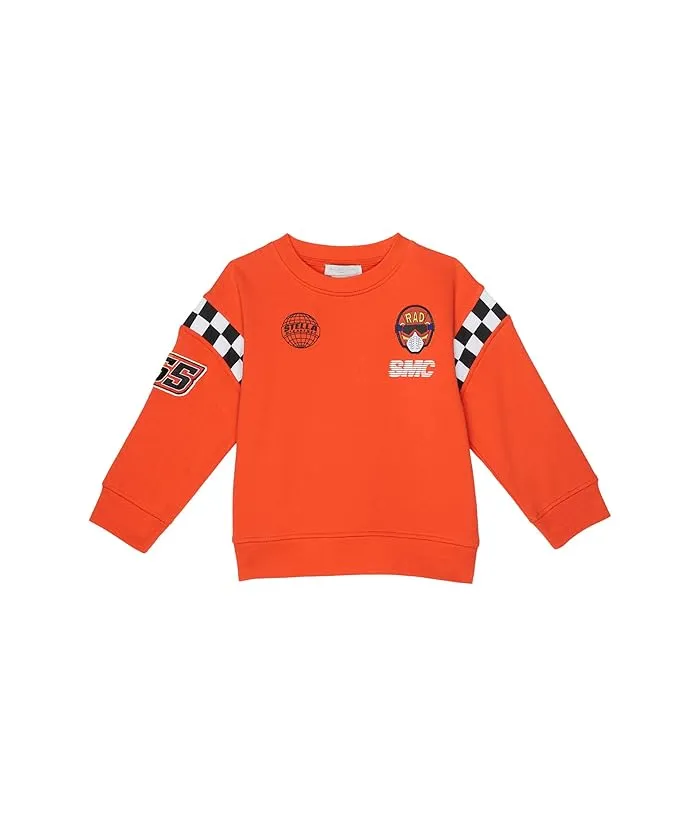 Kids Stella McCartney Sweatshirt with Motorcross Print