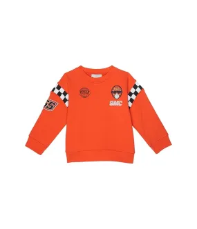 Kids Stella McCartney Sweatshirt with Motorcross Print