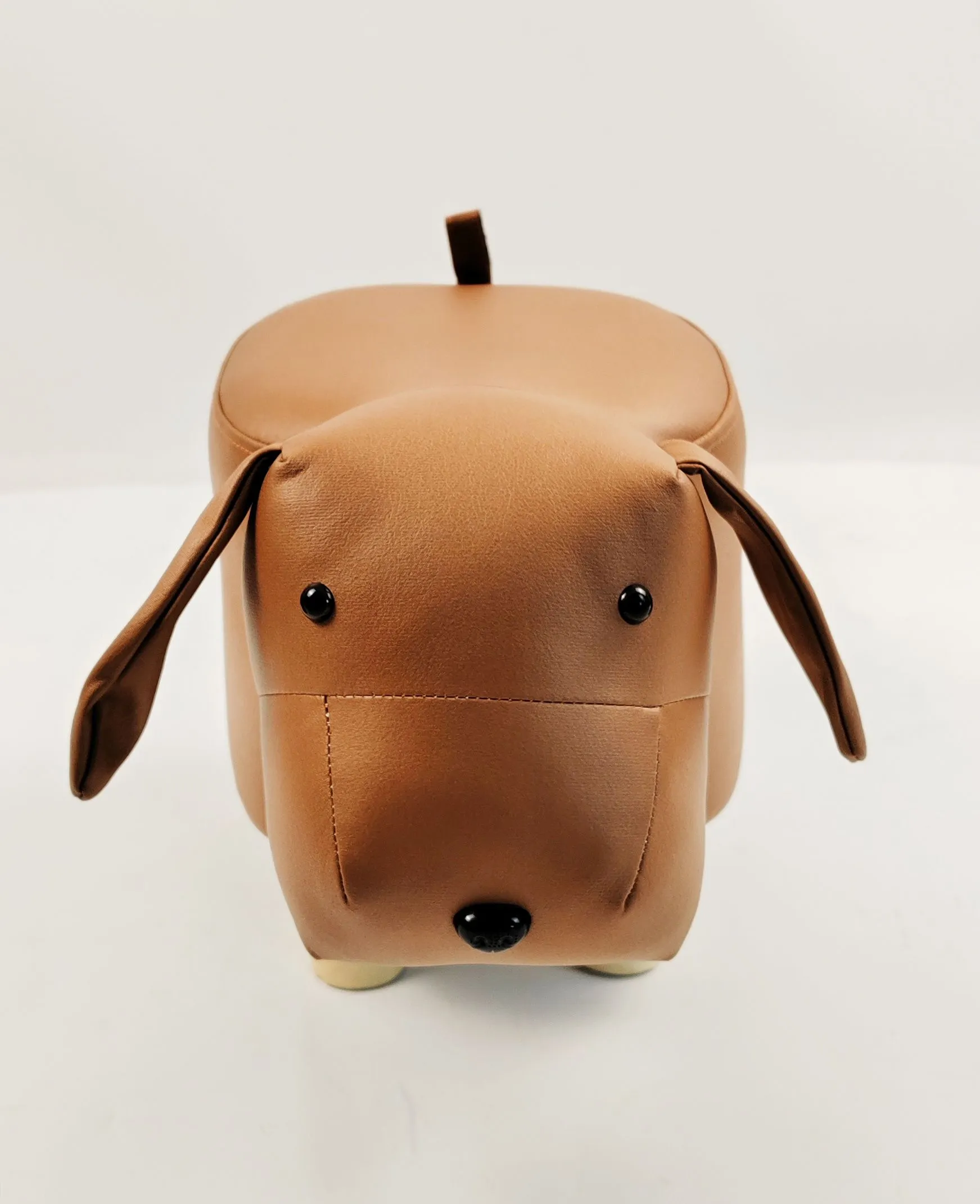 Kids Stool - Dog Brown