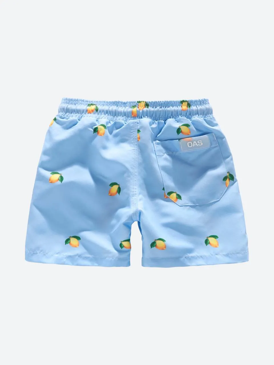 Kids Swim Shorts - Blue Lemon