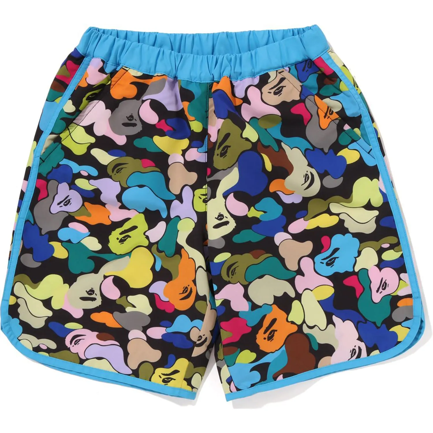 Kids' Multi Camo Swim Shorts