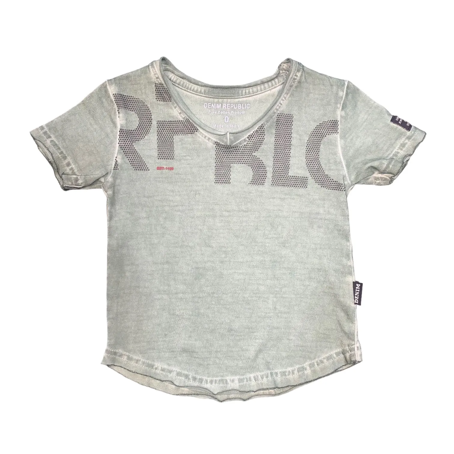 KIDS T-Shirts  #K-KAAR - OLIVE