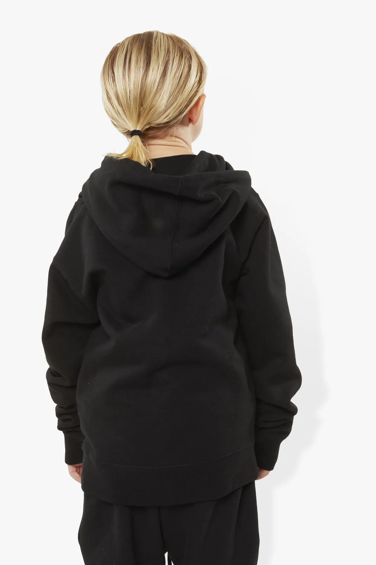 THECELECT C Logo Kids Hoodie - Black