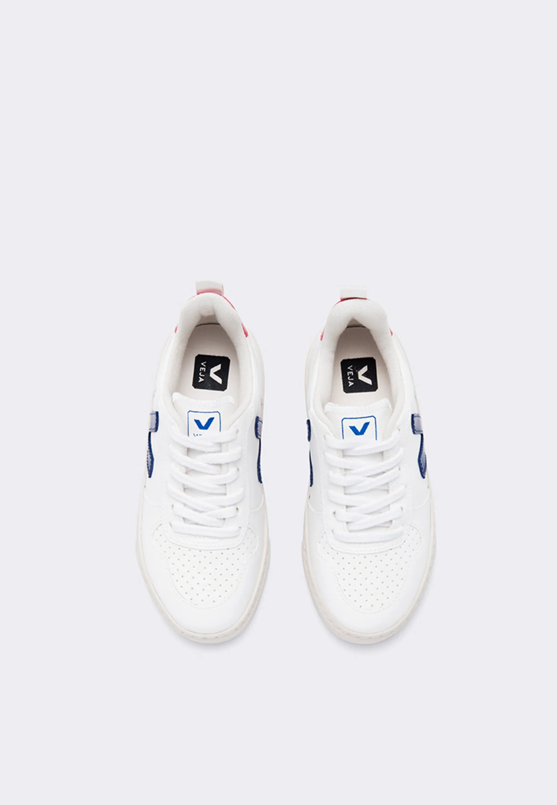 Kids V10 Lace CWL Teen - white/cobalt/pekin