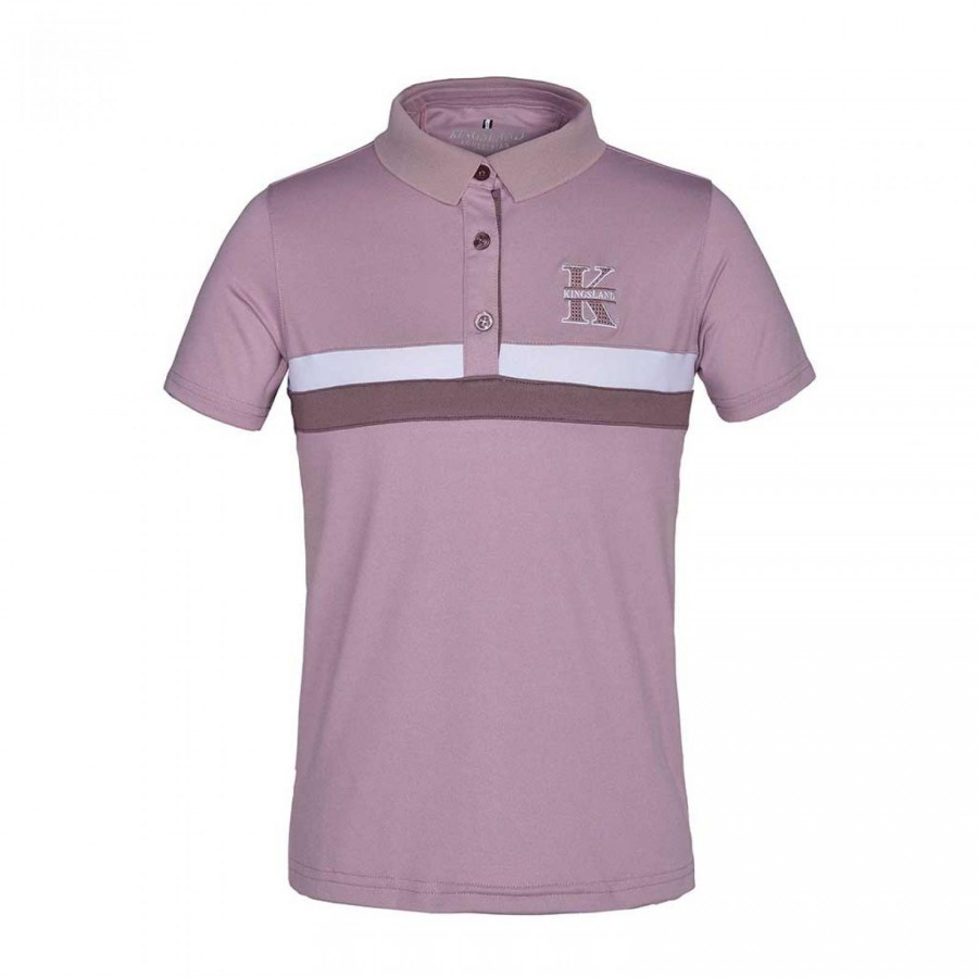 Kingsland Locke kids polo Pink