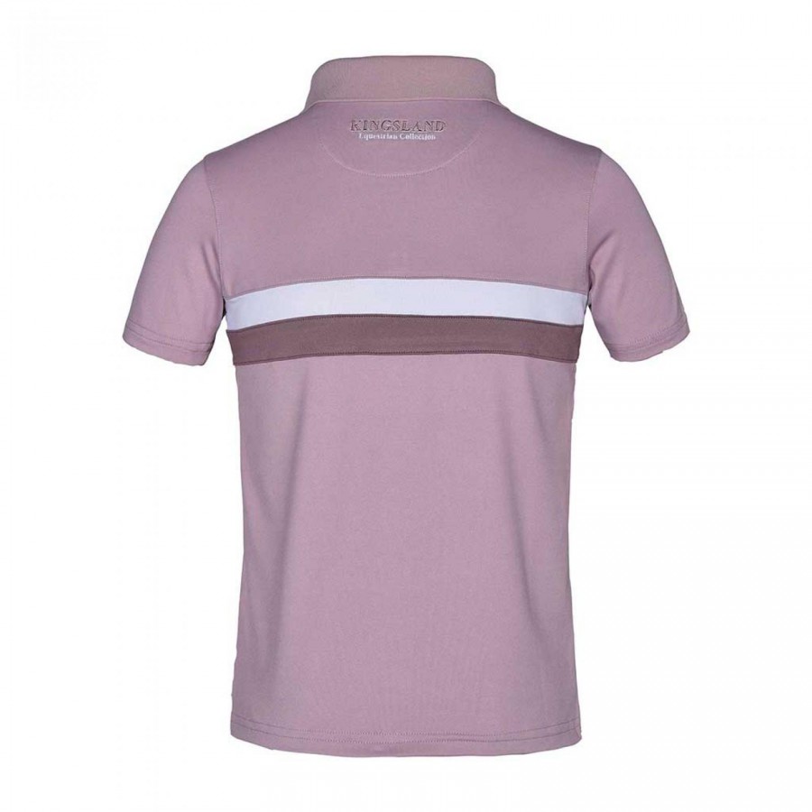 Kingsland Locke kids polo Pink