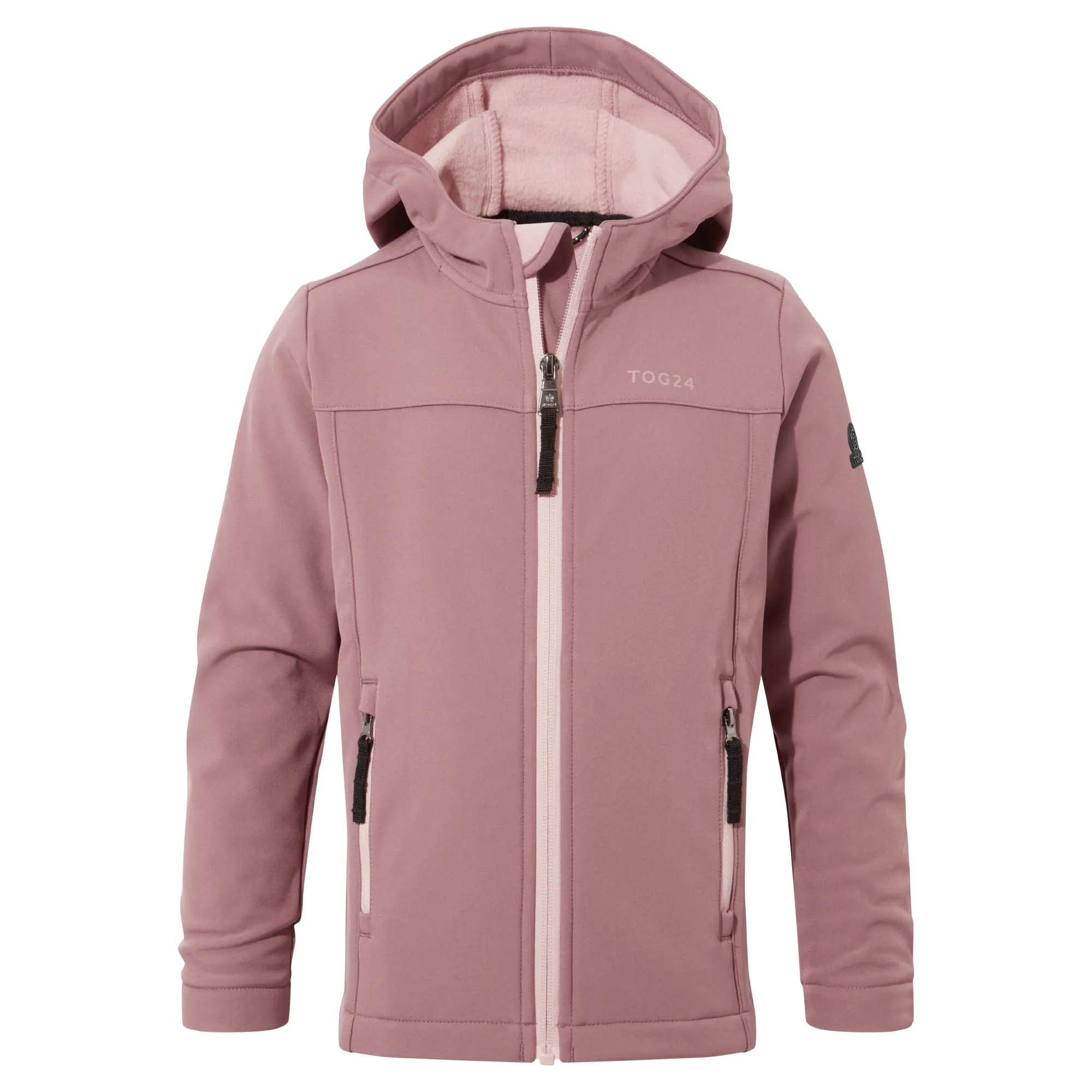 Koroma Kids Softshell Hooded Jacket - Mauve