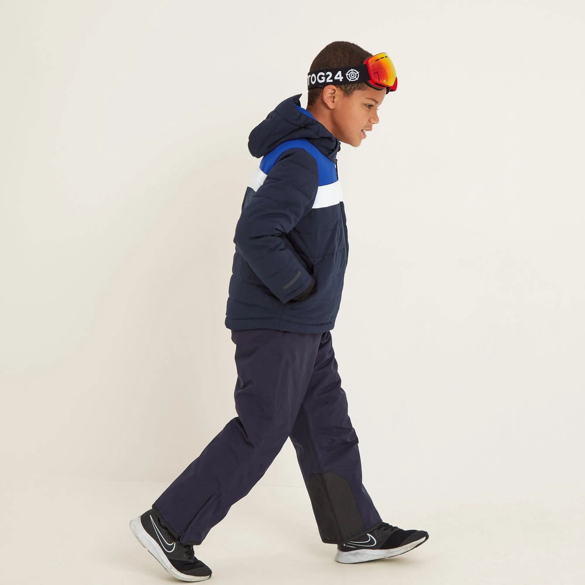 Laithe Kids Ski Jacket - Dark Indigo/Royal Blue