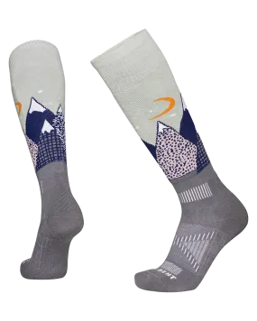 Le Bent Kids' Snowy Mountain Light Cushion Socks - Sea Foam | Shop Socks at Trojan Wake Ski Snow & Snow Skiers Warehouse