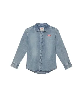 Levi's® Kids Button-Up Denim Shirt (Big Kids)