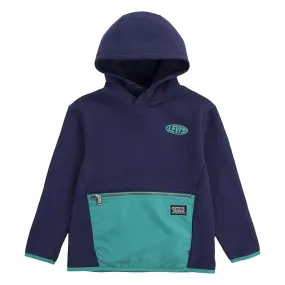 Levi's® Kids Nylon Pocket Pullover Hoodie (Little Kids)