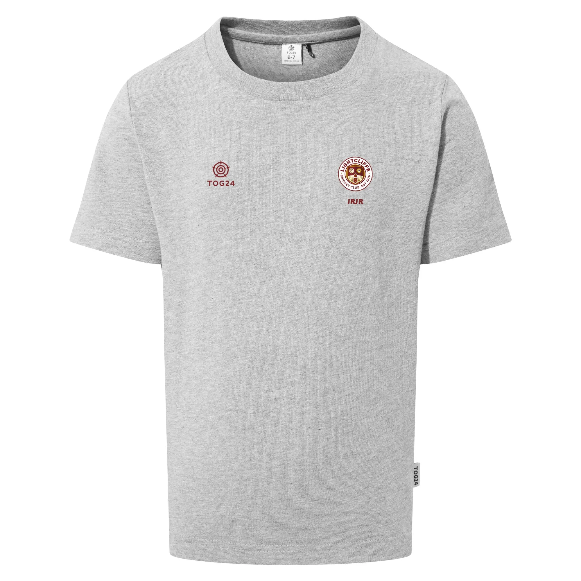 Lightcliffe CC Kids - Longley T-Shirt Grey Marl