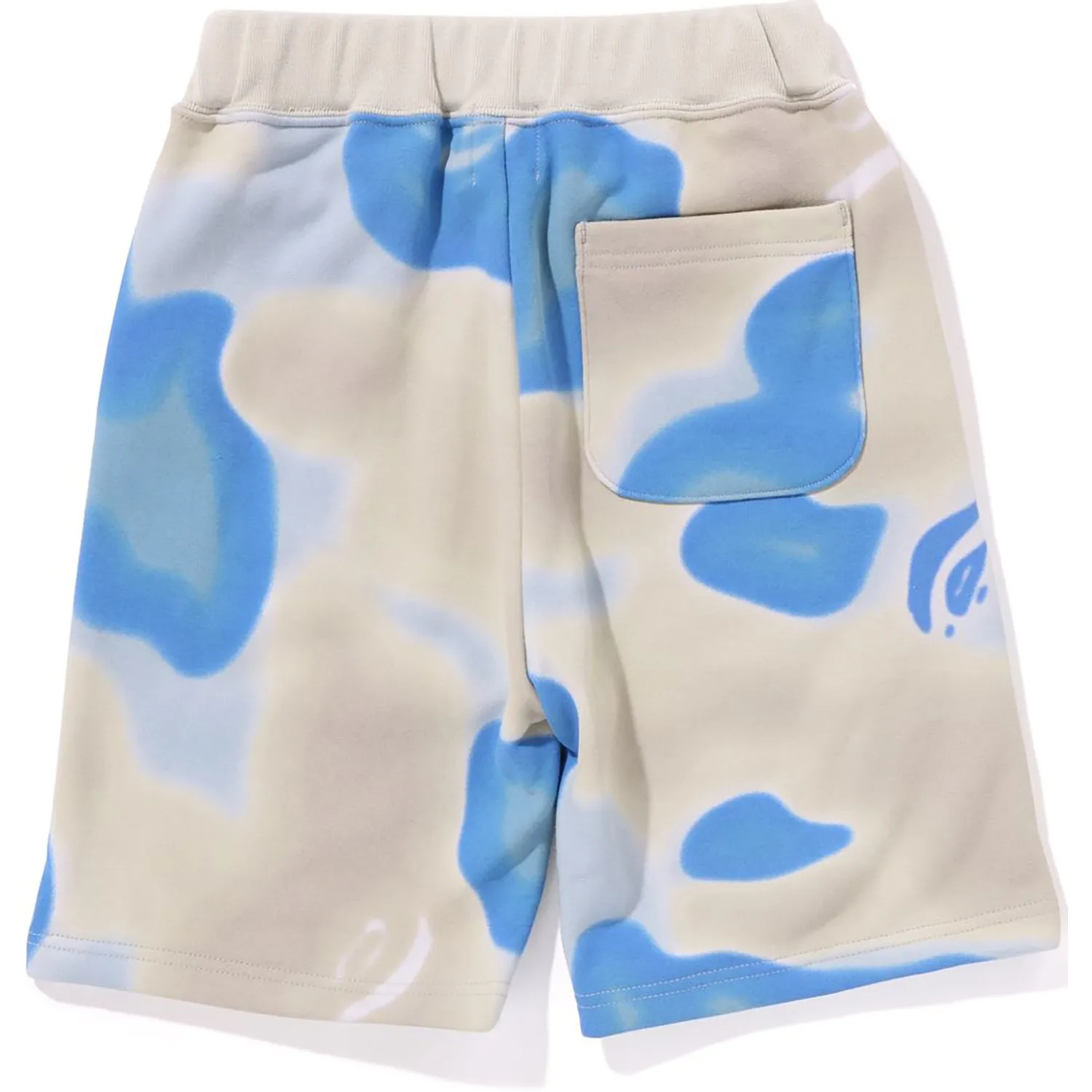 kids shorts sweat shark camo liquid