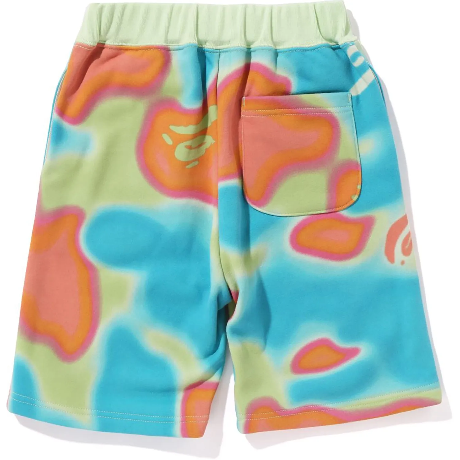 kids shorts sweat shark camo liquid