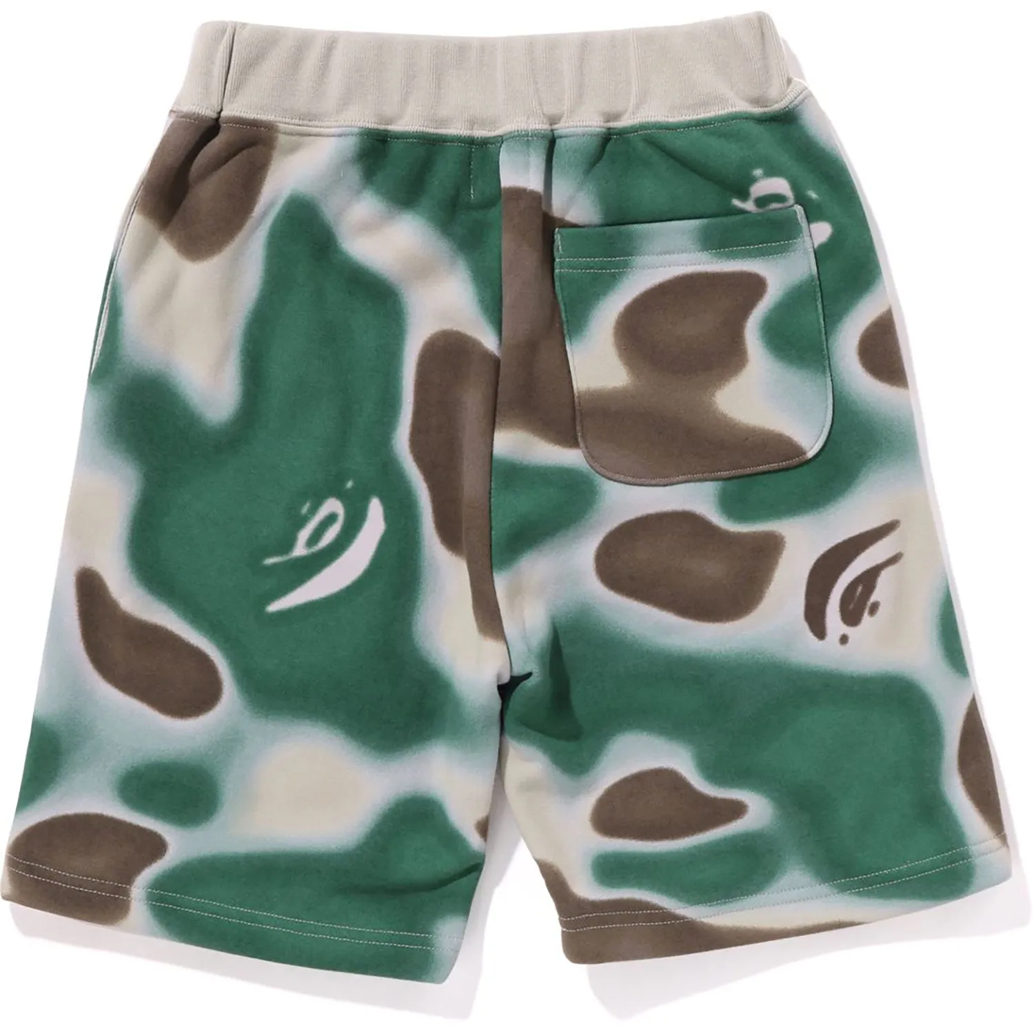 kids shorts sweat shark camo liquid