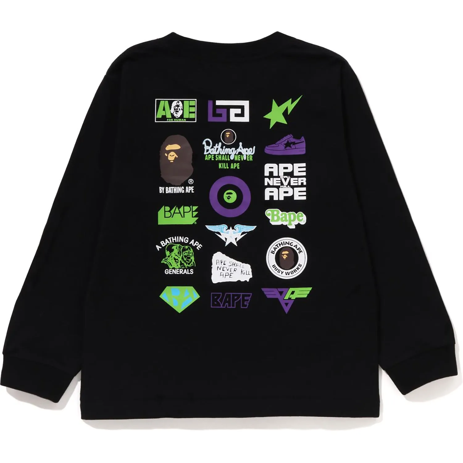 Kids MULTI LOGO L/S Tee