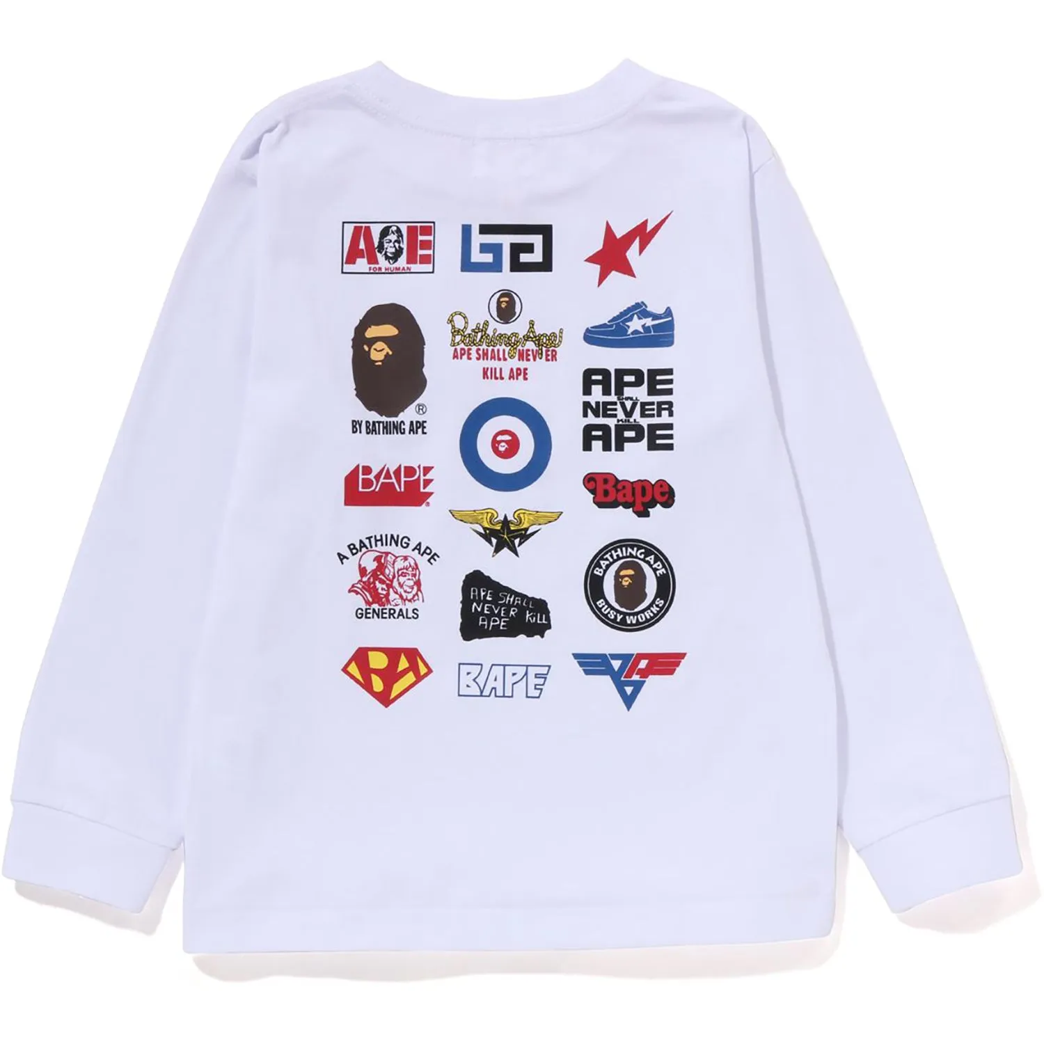 Kids MULTI LOGO L/S Tee