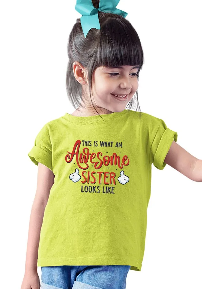 Look Like Sister Kids T-Shirt