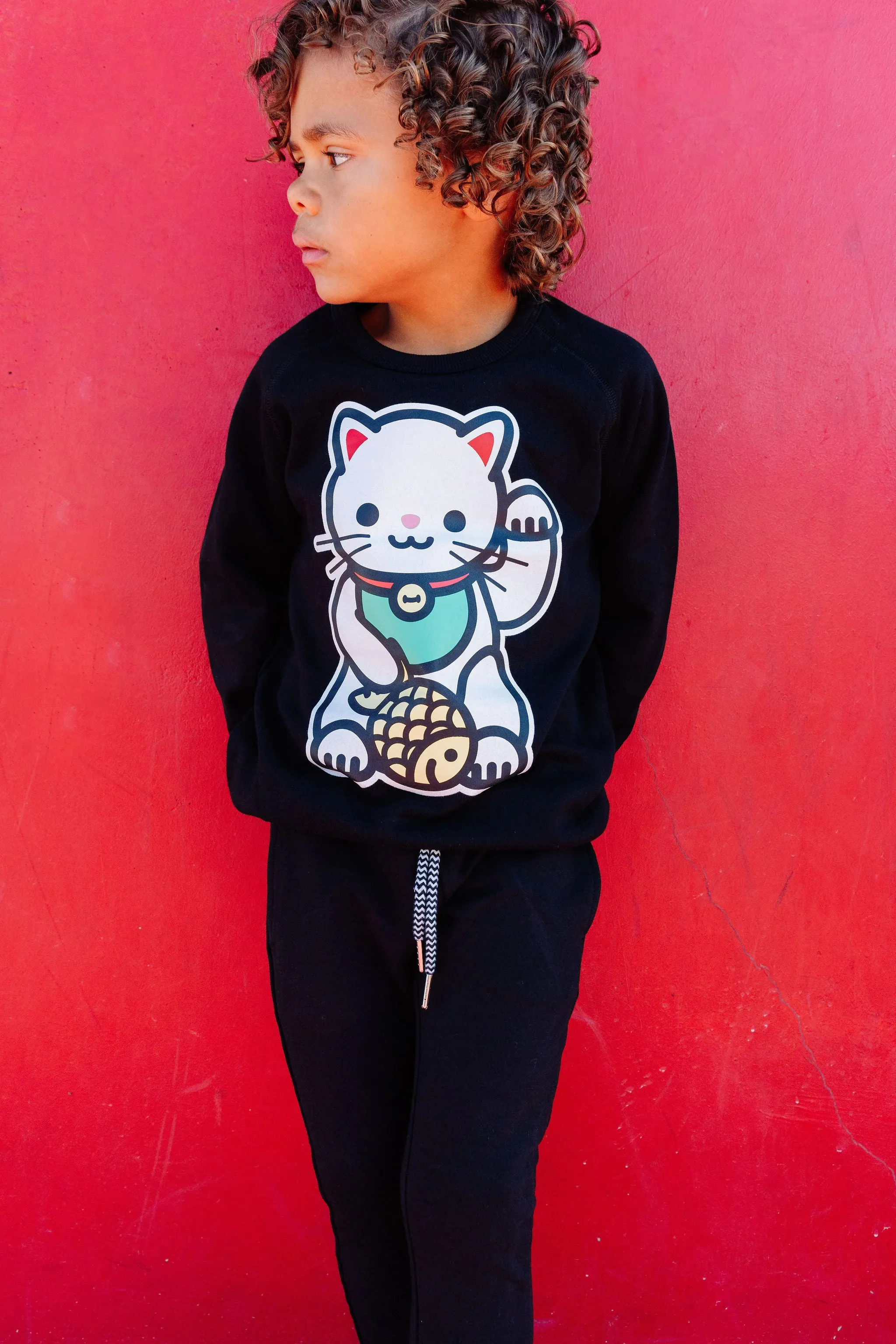 Lucky Cat Sweatshirt