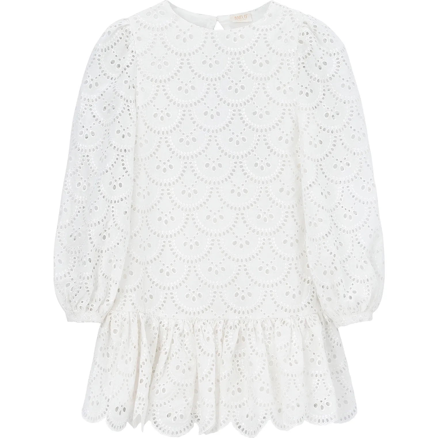 Marlo Kids Courtney Dress, Ivory