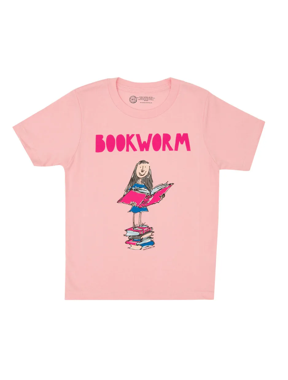 Unique Matilda Bookworm T-Shirt for Kids