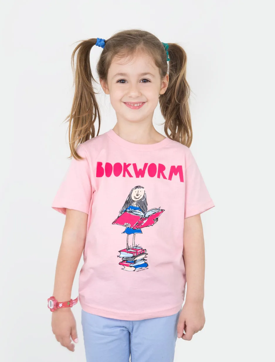 Unique Matilda Bookworm T-Shirt for Kids