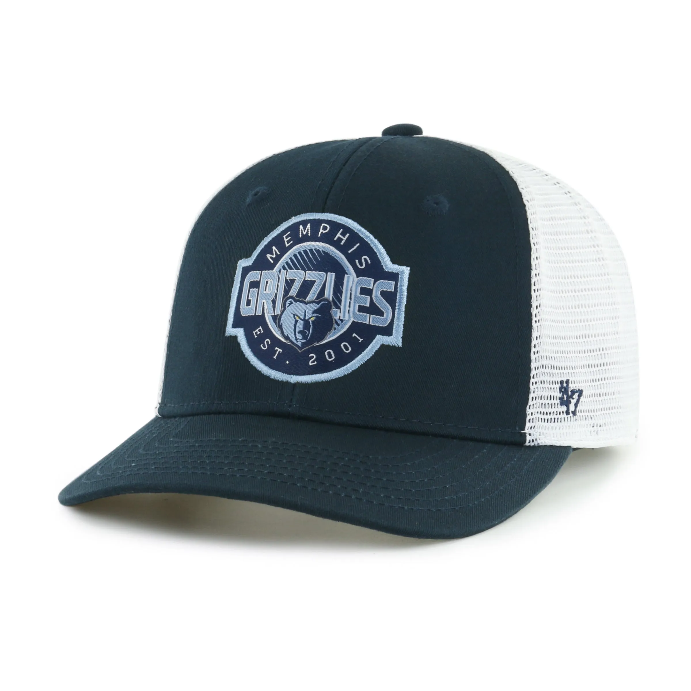 Kids MEMPHIS GRIZZLIES '47 Scramble Trucker Hat